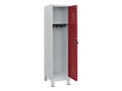 schoollocker,HxBxD 1630x400x500mm,1vak,vak B 400mm,draaigrendel,voeten