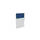 baliepaneel,v. bureau,aanbouw links,B 800mm,Bl-wit,BN6016-blauw