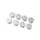 Magneten Millex 15mm chroom set a 8 st.