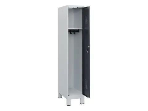 schoollocker,HxBxD 1630x300x500mm,1vak,vak B 300mm,cil.-slot,voeten