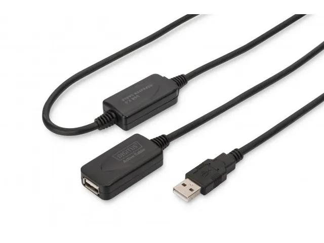 USB 2.0 repeaterkabel USB A Mannelijk/Vrouwelijk Lengte 20m