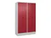 locker voor scheiding van kleding,HxBxD 1950x1200x500mm,4vak