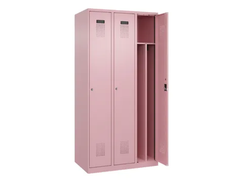 locker voor scheiding van kleding,HxBxD 1850x900x500mm,3vak