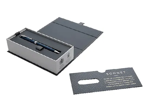 Balpen Parker Sonnet Blue Lacquer CT Finish Medium