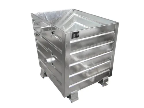 Kiepbak 900x800x1000mm 0.55m³ 88kg Draagverm. 1000kg Verzinkt