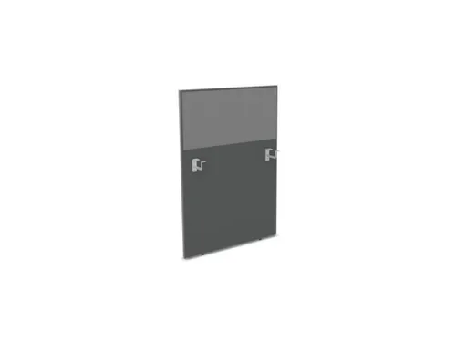 baliepaneel v. bureau aanbouw links MS-donkergrijs BN8078-grijs 800mm