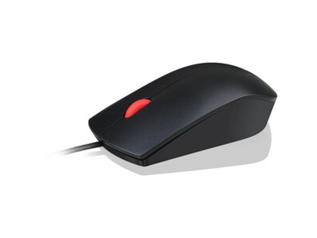 Essential USB Optische muis zwart | PCrandapparatuur.nl
