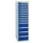 ladekast HxBxD 1800x500x500mm 13laden vergrendeling RAL7035 RAL5010