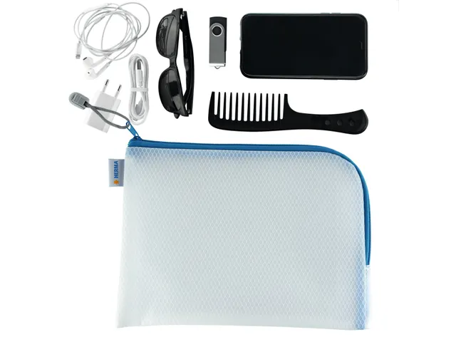 Pochette universelle A5 26x20cm bleu