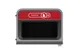 Configure Recyclingstation Plastic EN 125 Liter Antraciet Rood