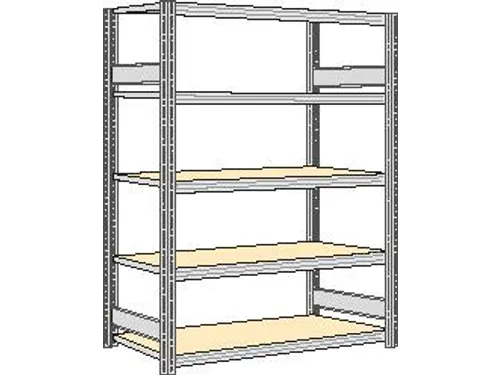 magazijnstelling,grondveld,HxBxD 2000x1751x526mm,vakl. 250kg