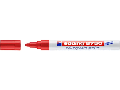 Lakmarker edding e-8750 industry rood