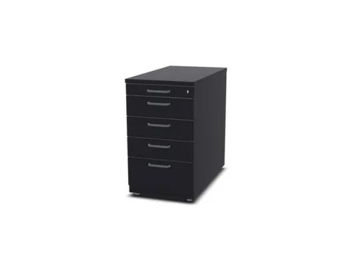 stationair ladeblok 740x430x800mm 4 laden materiaallade CC-zwart