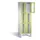 lockerkast 1850x610x500mm 2x3 vakken Cilinderslot Poten, RDS1108060