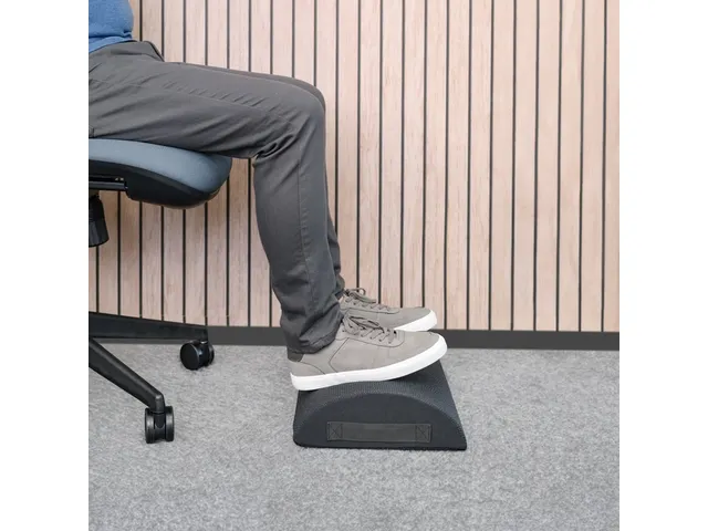 Voetensteun Fellowes Breyta kussen zwart