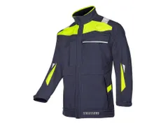 Veste Sioen 9705 Umiat softshell Bleu marine/Jaune fluo Taille 3XL