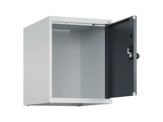 opzetkast,v. locker,1vak.,vak B 400mm,HxBxD 500x400x500mm,draaigrendel
