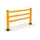 aanrijdbeschermingsplank,leuning,HxL 1100x2000mm,absorbeert botsingen