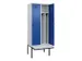 locker met bank,voor scheiding van kleding,HxBxD 2120x800x815mm,2vak