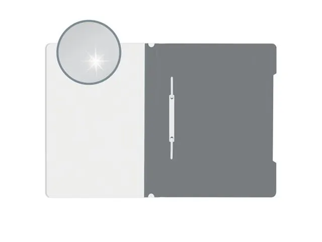 Snelhechter Leitz 4191 standaard A4 wit 30% gerecycled plastic