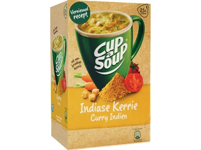 Cup-a-Soup Indiase Kerrie Doos 21 Stuks