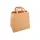 Tas IEZZY kraft papier 32x16x27cm (bxdxh) bruin 250 stuks