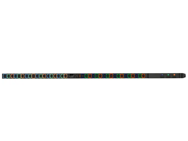 Vertiv UU30009L, Avec mesure en ligne, Commutable, 0U, verticale, Noir