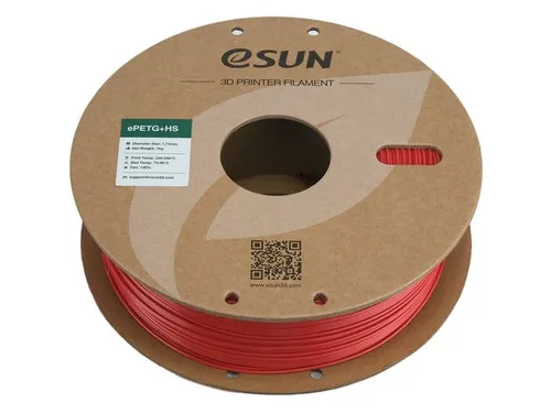 eSUN 3D Printer Filament ePETG+HS 1,75mm Brandweerwagen Rood 1kg