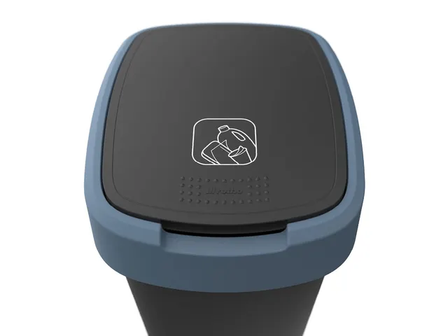 Afvalbak Twist 50 Liter Horizon Blauw