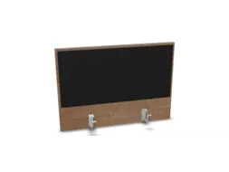 opzetpaneel,v. bureau,aanbouw achter,B 800mm,NT-cherry,BN8033-zwart