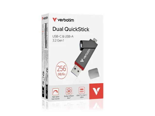 Dual Quickstick Usb Stick 256Gb