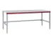 table d'emballage,HxlxP 690-960x1200x800mm,panneau gris clair