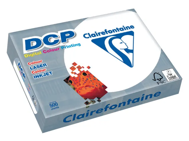 Laserpapier Clairefontaine DCP A4 80 Gram wit 500vel