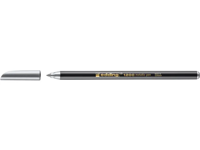 Fineliner Edding 1200 1mm or/argent 1mm blister de 2 pièces