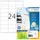 HERMA 10728 Etiketten gerecycled papier A4 70x36mm Wit 1920 stuks