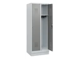 schoollocker,HxBxD 1630x600x500mm,2vak,vak B 300mm,cil.-slot,sokkel