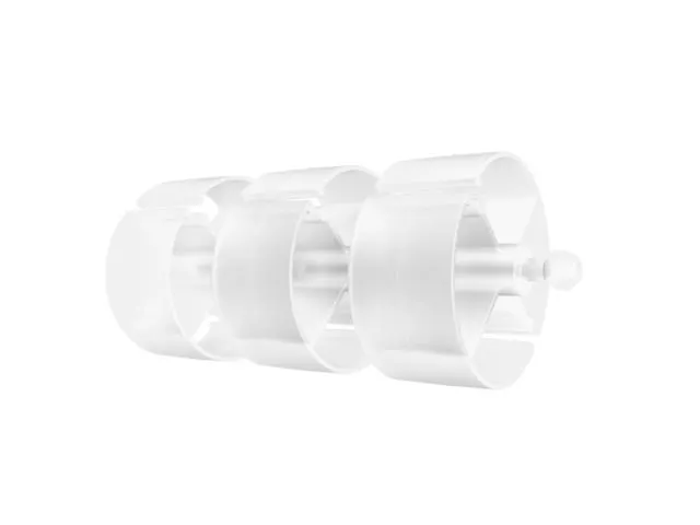 kabelworm,v. bureau,L 820mm,transparant