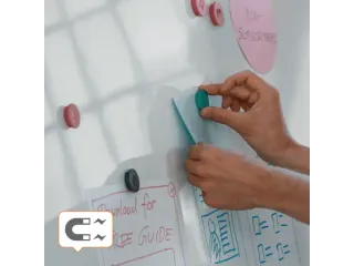 Whiteboard Nobo Premium Plus 60x90cm staal - 6