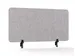 Akoestisch PET-vilt scheidingsscherm bureau lichtgrijs 60x120cm