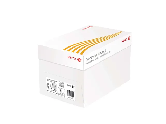 Laserpapier Xerox Colotech+ glossy coated A4 170gr wit 250 vel