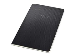 Maandagenda Conceptum A5 2027 (NL/FR/EN/DU) zwart Softcover