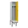 locker met bank,voor scheiding van kleding,HxBxD 2120x400x815mm,1vak