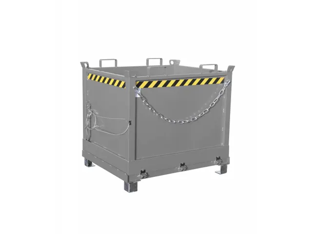 klapbodemcontainer,HxLxB 1160x1000x1200mm,1m³,hijsogen,vorksloffen