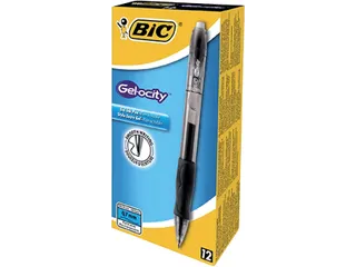 Gelschrijver Bic Gelocity zwart medium 0.3mm - 2