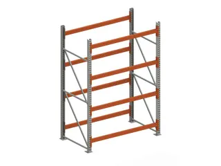 breedvakstelling,grondveld,HxBxD 2700x1995x800mm,vakl. 1800kg - 1