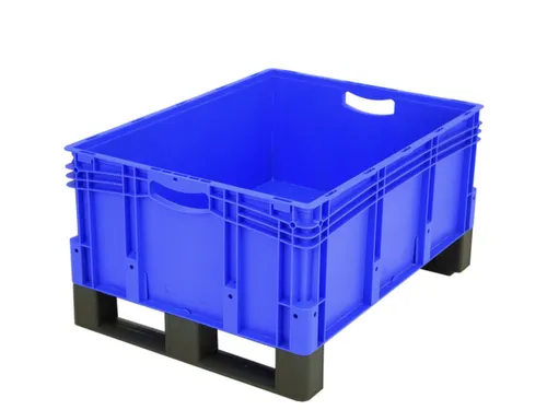 Euronorm Stapelbak Pp 320x800x600mm 127liter Dubbele Bodem Met Sleden