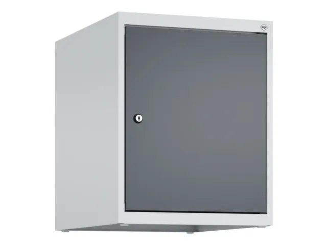 opzetkast,v. locker,1vak.,vak B 400mm,HxBxD 500x400x500mm,cilinderslot