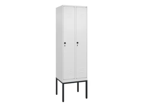 locker voor scheiding van kleding,HxBxD 2120x600x500mm,2vak