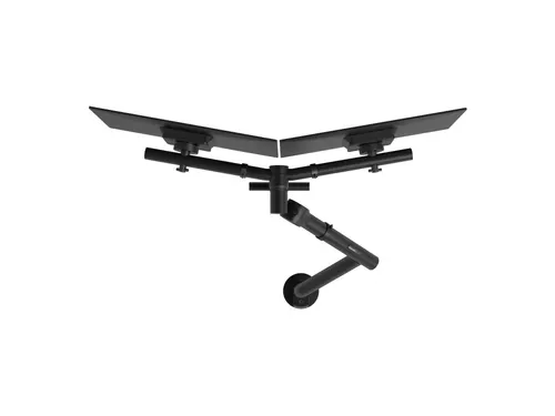 Viewgo pro monitorarm bureau 643 Zwart 2 schermen