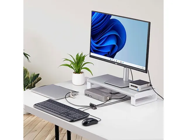 Vergrendelbare Kabel Organizer, Toetsenbord/Muis Beveiliging